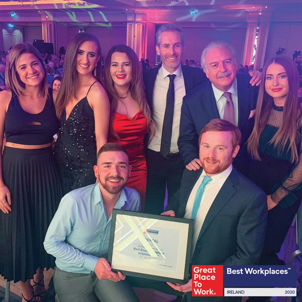 3Dental Best Small Workplace in Ireland 2020